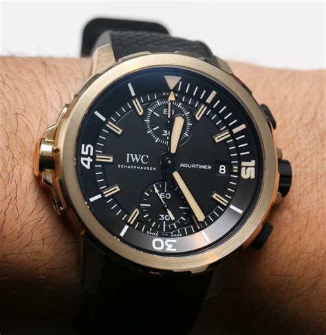 iwc aquatimer wrist watch